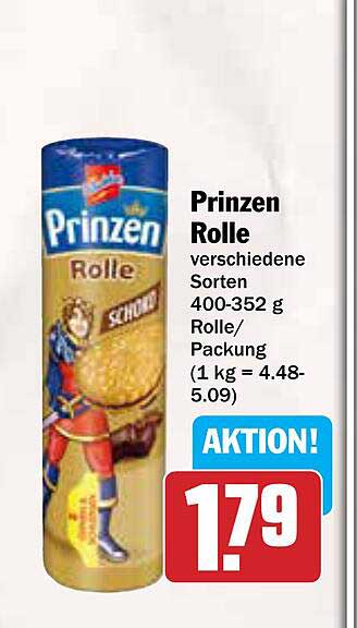 Prinzen Rolle verschiedene Sorten 400-352 g Rolle/Packung