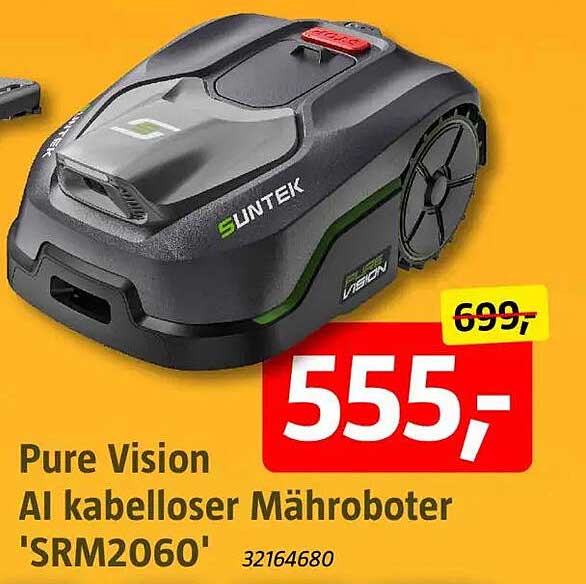 Pure Vision AI kabelloser Mähroboter 'SRM2060'