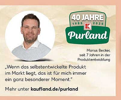 Purland - 40 Jahre Jubiläumsangebot im Kaufland-Prospekt