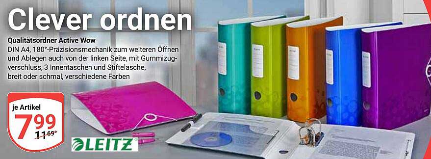 Qualitätsordner Active Wow - Clever ordnen