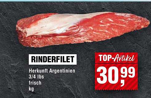 Rinderfilet aus Argentinien – TOP-Artikel