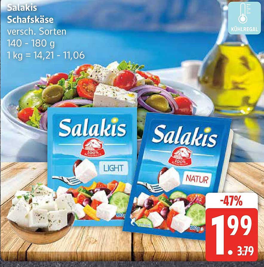 Salakis Schafskäse - versch. Sorten