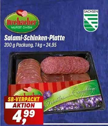 Salami-Schinken-Platte