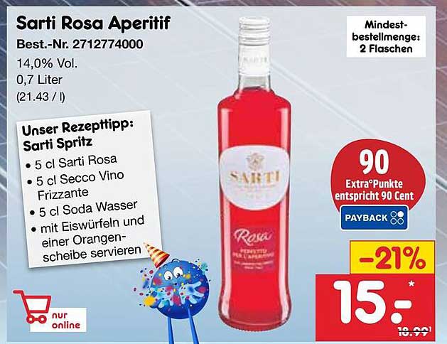 Sarti Rosa Aperitif