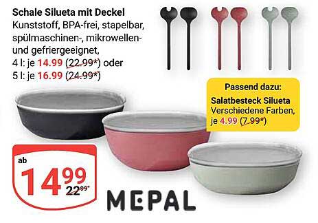 Schale Silueta mit Deckel