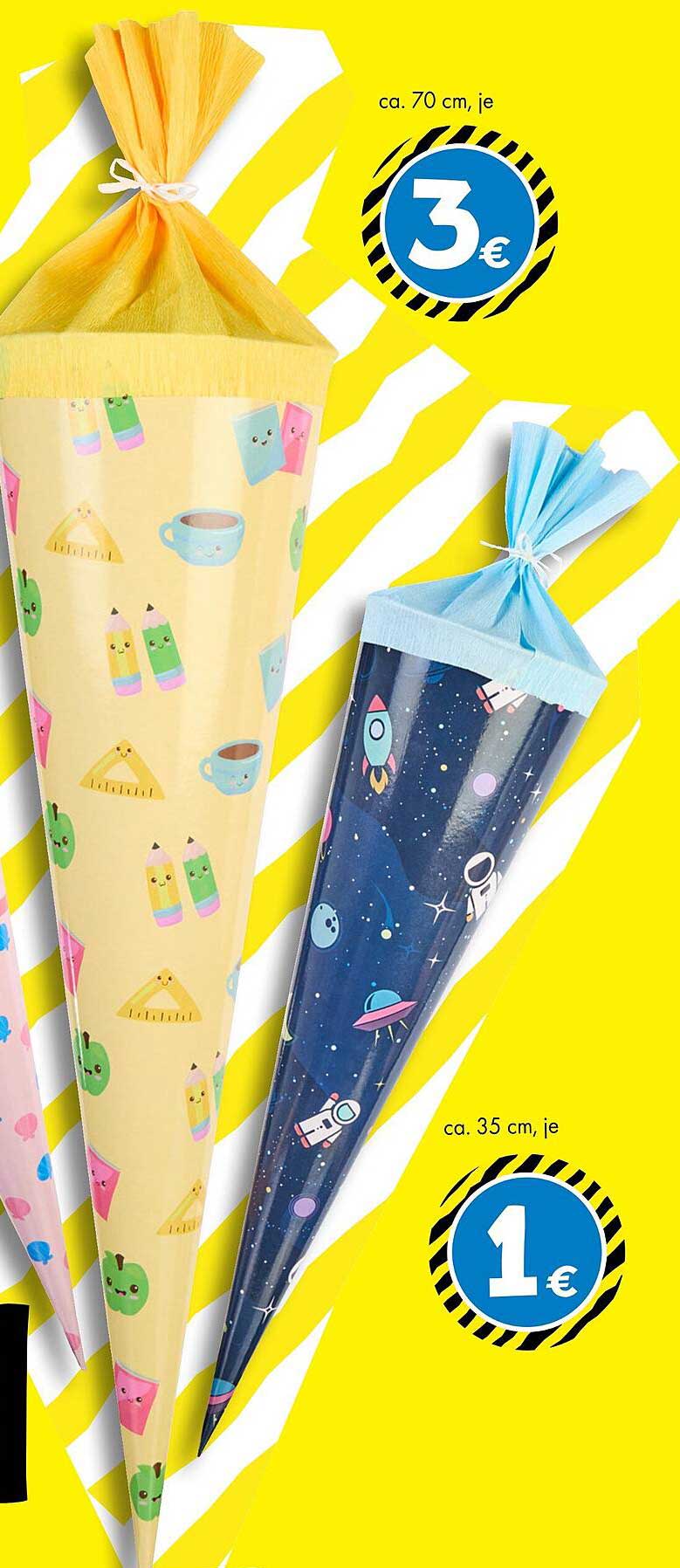 Schultüten für jeden Anlass – jetzt bei TEDi