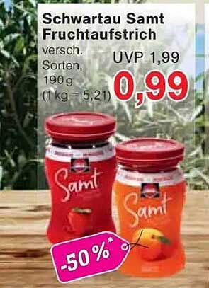 Schwartau Samt Fruchtaufstrich - Diverse Sorten