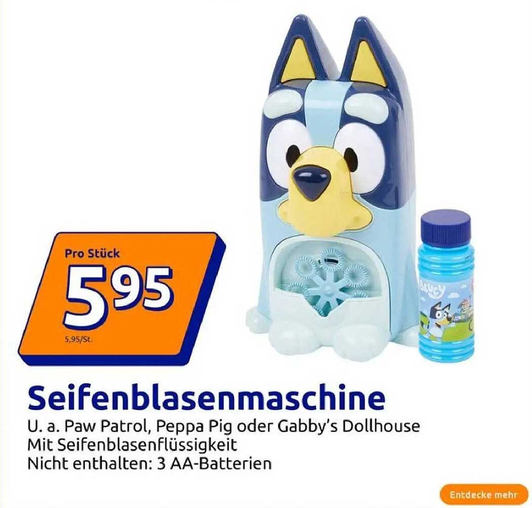 Seifenblasenmaschine