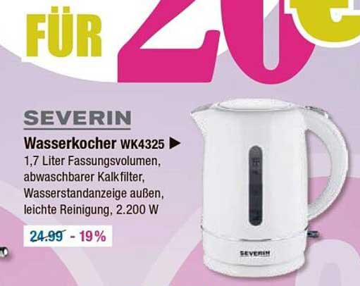 SEVERIN Wasserkocher WK4325
