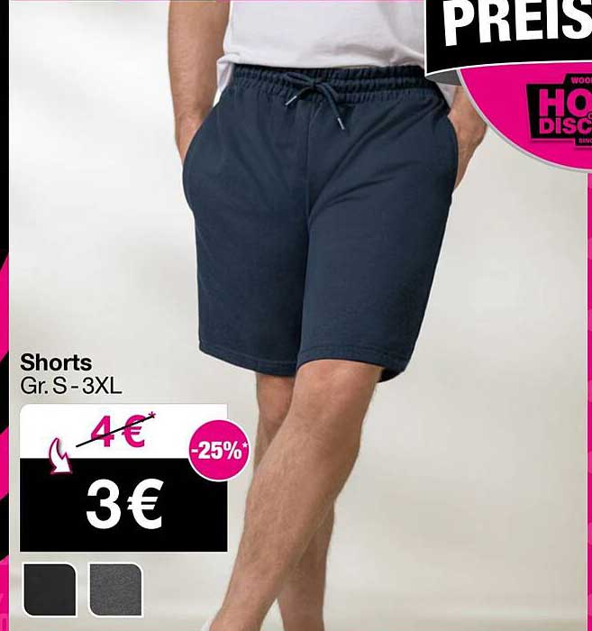 Shorts Gr. S-3XL