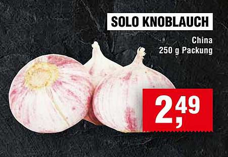 SOLO KNOBLAUCH 250 g Packung