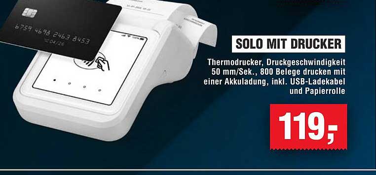 SOLO MIT DRUCKER