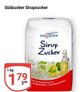 Südzucker Sirupzucker 1 kg