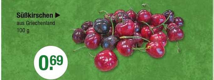 Süßkirschen aus Griechenland - 100 g