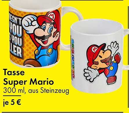 Tasse Super Mario 300 ml aus Steinzeug