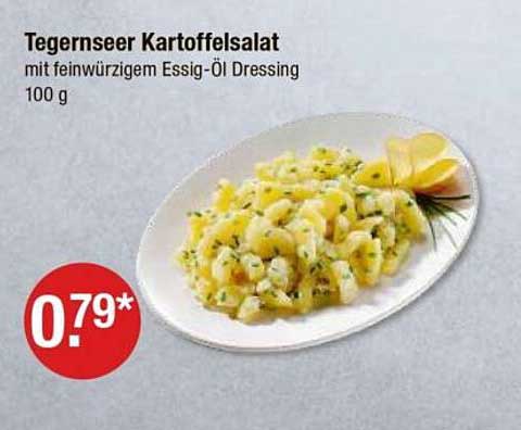 Tegernseer Kartoffelsalat mit feingewürzlichem Essig-Öl Dressing 100 g