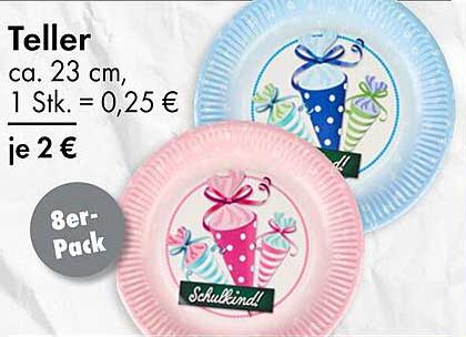 Teller im 8er-Pack – ideal für jede Feier