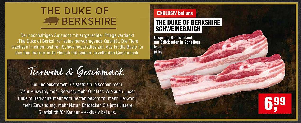 THE DUKE OF BERKHIRE SCHWEINEBAUCH