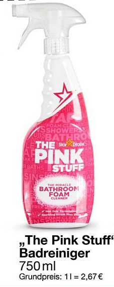 "The Pink Stuff" Badreiniger 750 ml