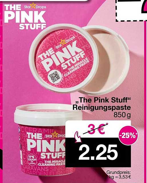 "The Pink Stuff" Reinigungspaste 850 g