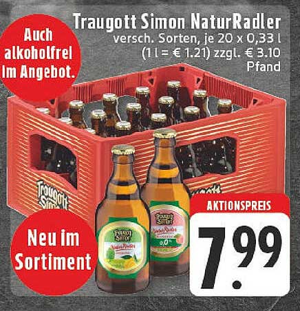 Traugott Simon NaturRadler - 20 x 0,33 l