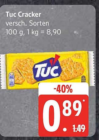 Tuc Cracker versch. Sorten 100 g