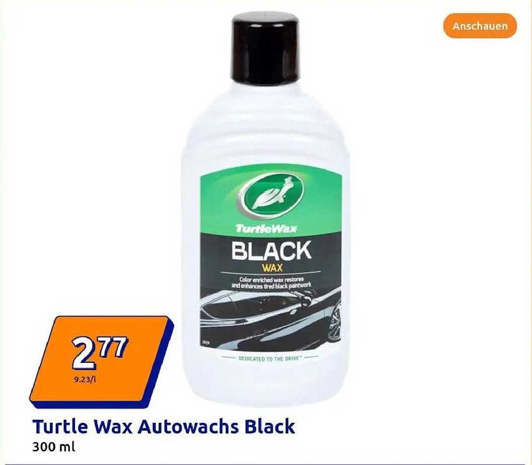 Turtle Wax Autowachs Black 300 ml