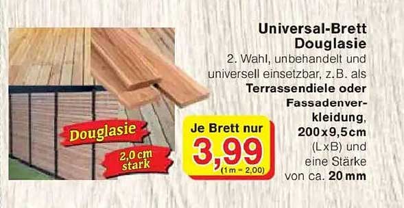 Universal-Brett Douglasie
