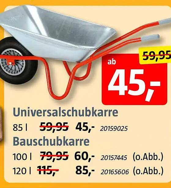 Universalschubkarre 85 l