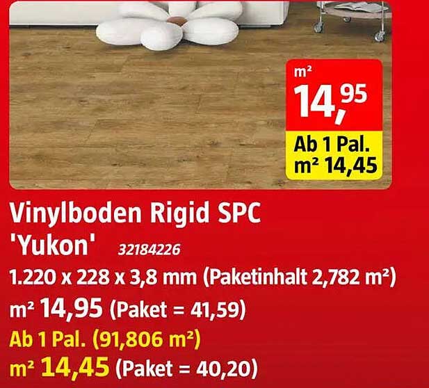 Vinylboden Rigid SPC 'Yukon'