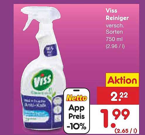 Viss Reiniger verschiedene Sorten 750 ml