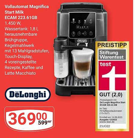 Vollautomat Magnifica Start Milk ECAM 223.61GB