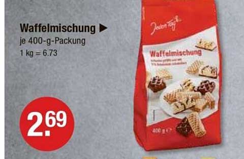 Waffelmischung 400-g-Packung