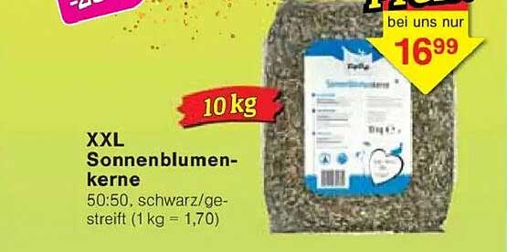 XXL Sonnenblumenkerne 10 kg