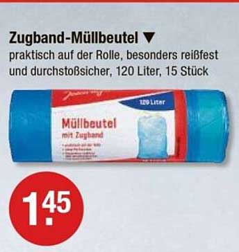 Zugband-Müllbeutel – praktisch und strapazierfähig