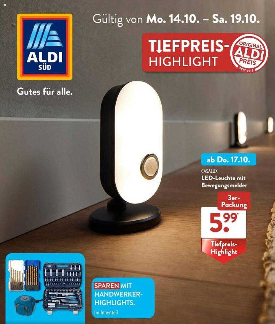 Led Mit Bewegungsmelder Aldi