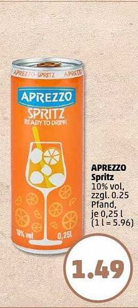 APREZZO Spritz Ready to Drink - 0,25l