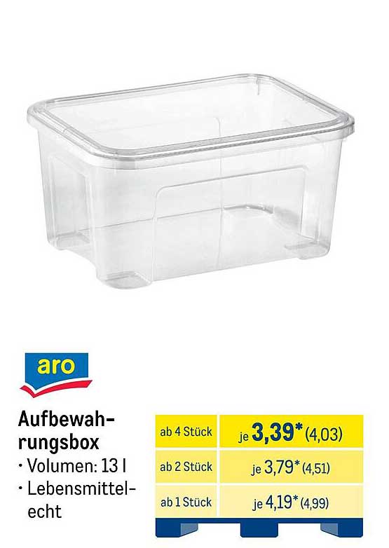 Aufbewahrungsbox ARO – Praktisch und Vielseitig
