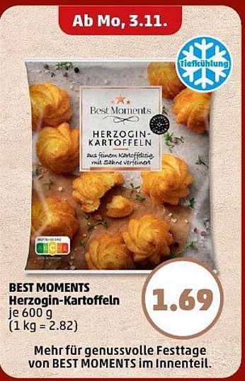 BEST MOMENTS Herzogin-Kartoffeln 600 g