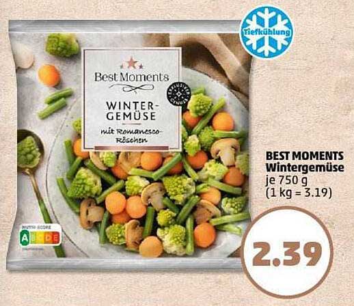 BEST MOMENTS Wintergemüse mit Romanesco-Röschen 750 g