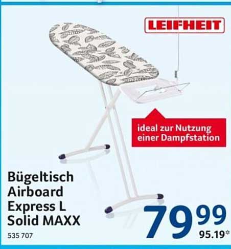 Bügeltisch Airboard Express L Solid MAXX