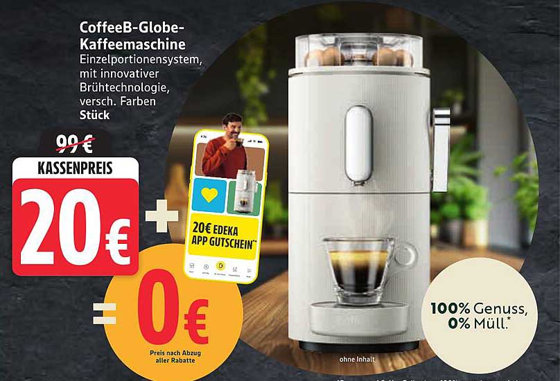 CoffeeB-Globe-Kaffeemaschine