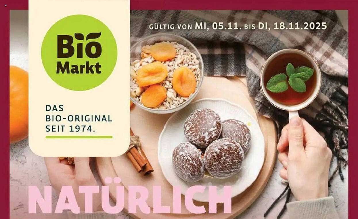 Das Bio-Original seit 1974 – BioMarkt Angebot