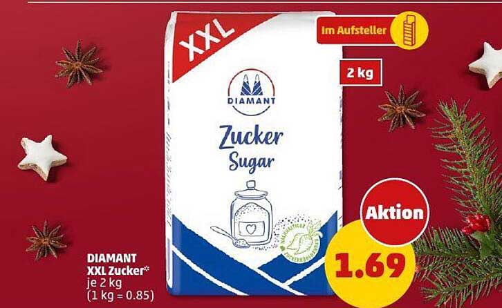 DIAMANT XXL Zucker 2 kg