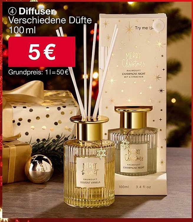 Diffuser Verschiedene Düfte 100 ml