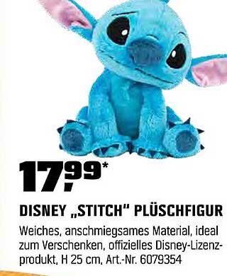DISNEY „STITCH“ PLÜSCHFIGUR