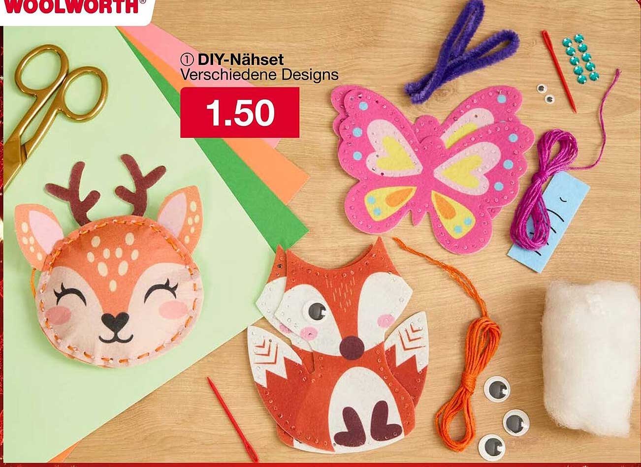 DIY-Nähset - Verschiedene Designs