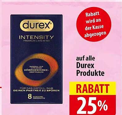 Durex Intensity Kondome - Premium-Latex, jetzt mit 25% Rabatt!