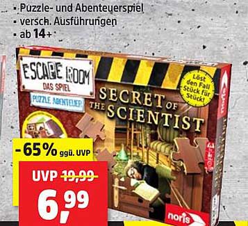 Escape Room: Secret of the Scientist - Puzzle- und Abenteuerspiel