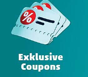 Exklusive Coupons